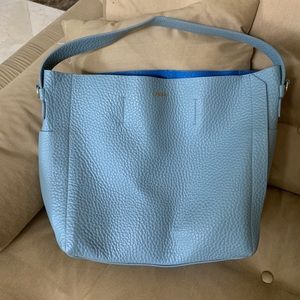 Furla Sky Blue (ext), Cerulean (int) shoulder bag